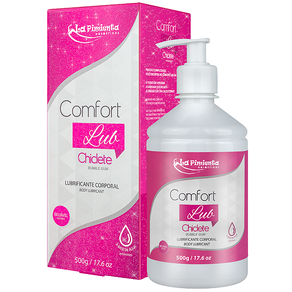 Comfort Lub Lubrificante Beijável Chiclete La Pimienta 500g