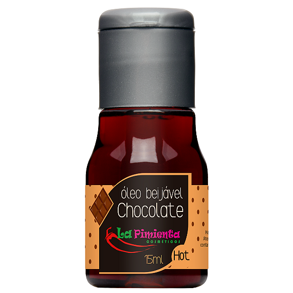 Óleo de Massagem Sensual Beijável Chocolate Hot La Pimienta 15ml