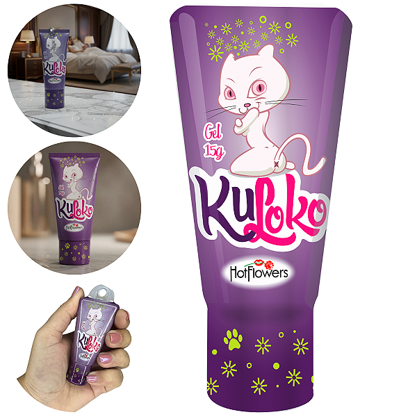 Gel Excitante Kuloko Hot Flowers 15G