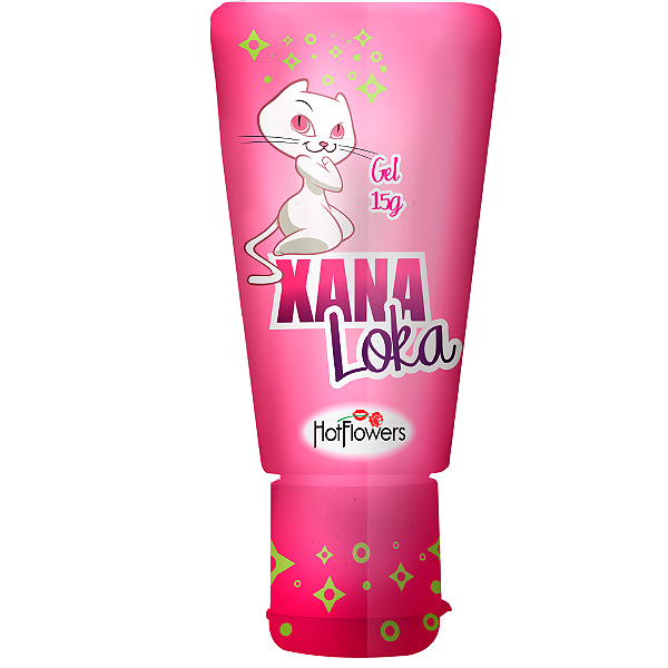 Gel Xana Loka Excitante Feminino Hot Flowers 15g