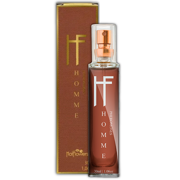 HF Pheromones Homme Hot Flowers Perfume Masculino Afrodisíaco 30ml