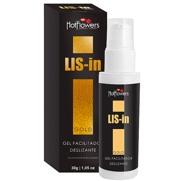 Gel Facilitador Deslizante Lis-In Hot Flowers 30g