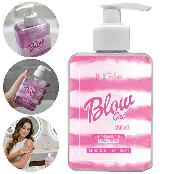 Hidratante Blow Girl Beijável Hot Flowers 320ml
