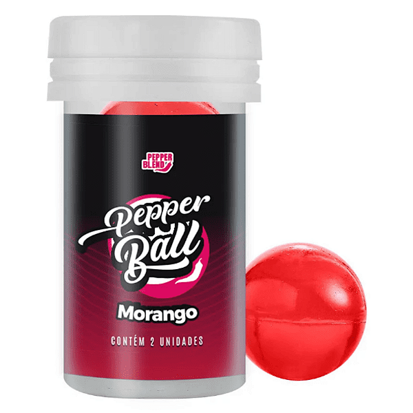 Pepper Ball Morango Pepper Bland – Bolinhas Explosivas