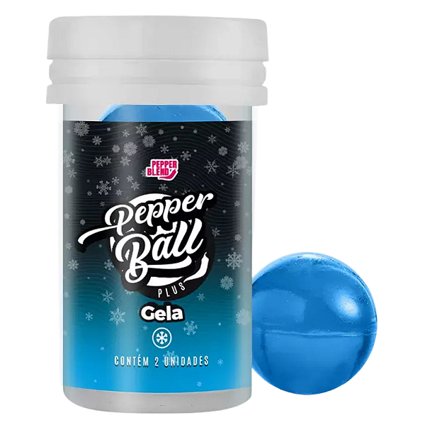 Pepper Ball Plus Gela Pepper Bland – Bolinhas Explosivas