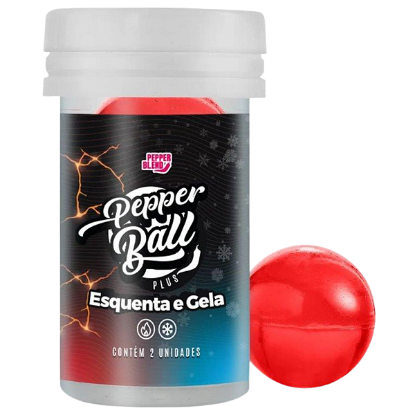 Pepper Ball Plus Esquenta e Gela Pepper Bland – Bolinhas Explosivas