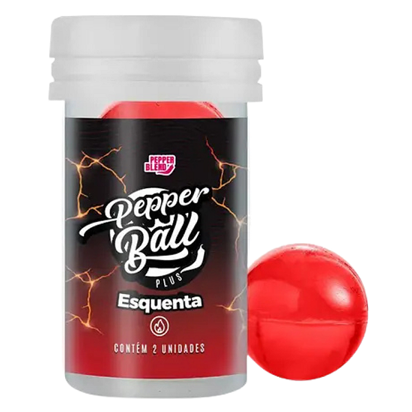 Pepper Ball Plus Esquenta Pepper Bland – Bolinhas Explosivas