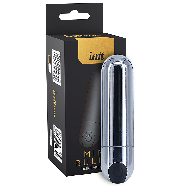 Mini Bullet Vibrador Recarregável Prata/Cromado Intt