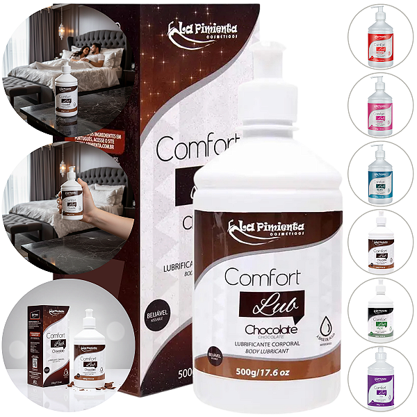 Comfort Lub Lubrificante Beijável La Pimienta 500g