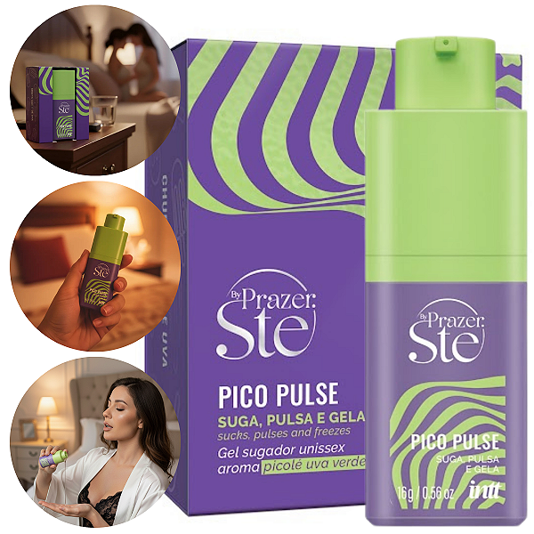 Pico Pulse Intt Gel Estimulante Gela Suga e Pulse 16g