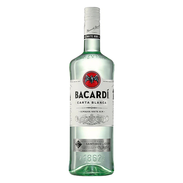 Rum Bacardi Carta Blanca 980ml
