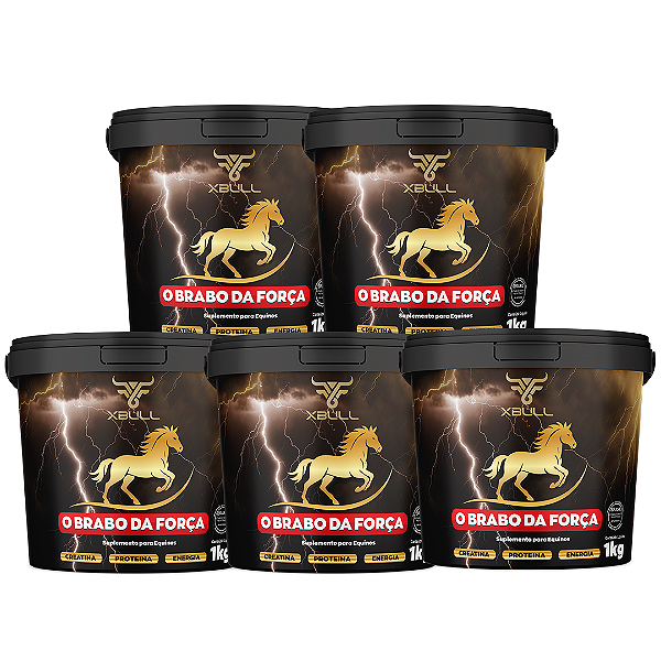 Suplemento  Xbull o brabo da força 1 kg cada   5 unidades