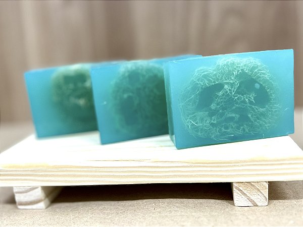 SABONETE ARTESANAL ESFOLIANTE - ALGAS MARINHAS -  100G