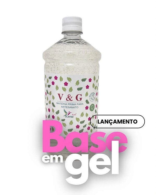 BASE SABONETE GEL COM SUSPENSOR V&G - 1 LITRO