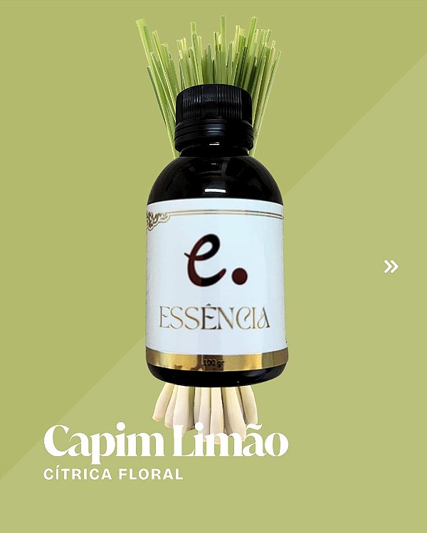 ESSENCIA CONCENTRADA CAPIM LIMAO - 100G