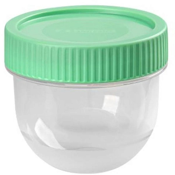 Pote De Plástico Redondo Para Alho e Tempeiros 175ml Sanremo