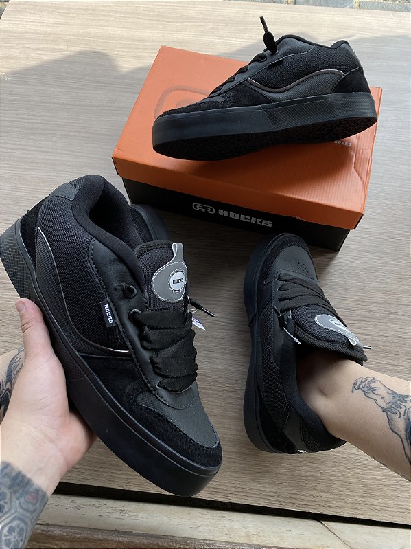 Tênis Hocks Puff - Preto Refletivo