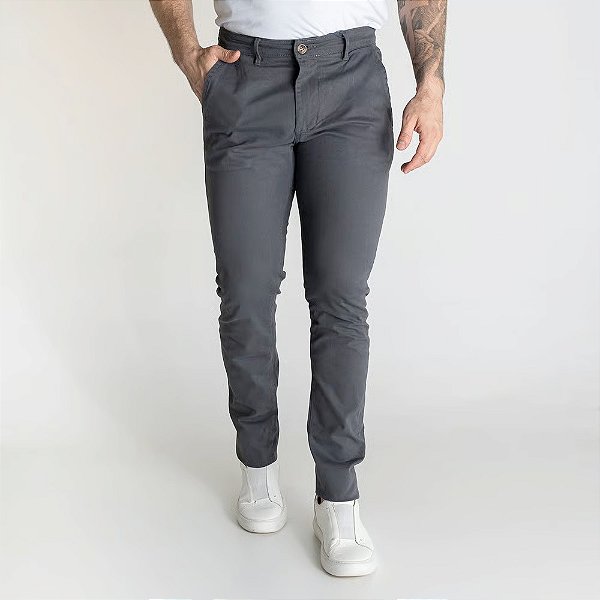 Calça Sarja Ralph Lauren Chumbo