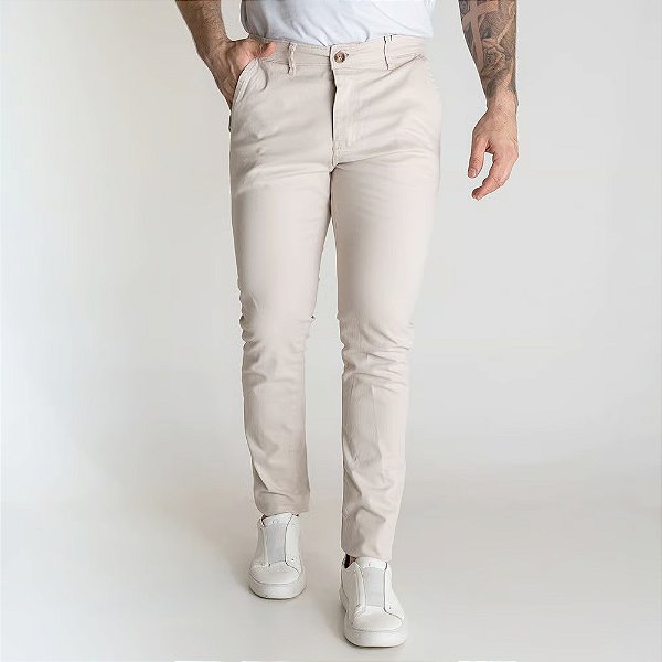 Calça Sarja Ralph Lauren Areia