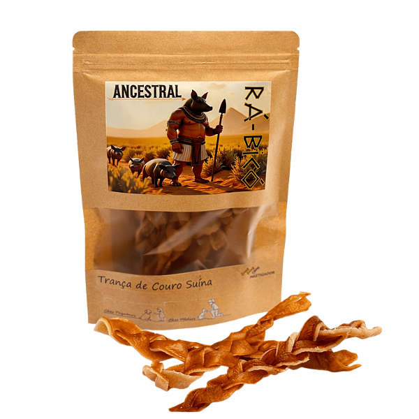 Trança de Couro Suína