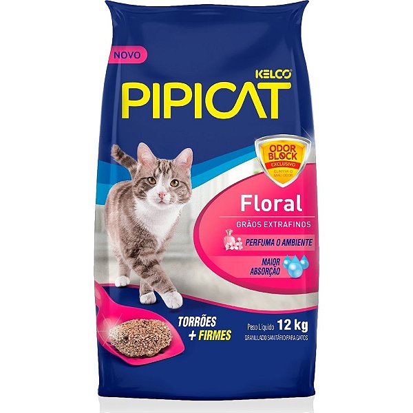 Pipicat Areia Floral 12kg