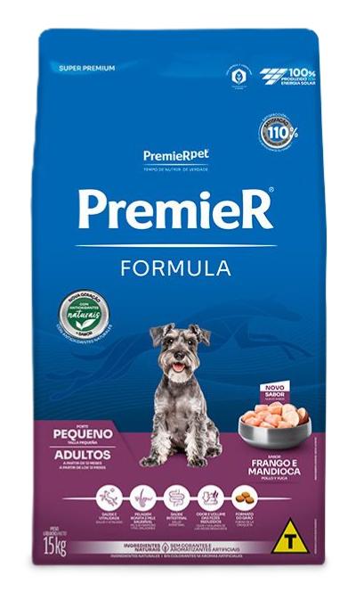 Ração PremieR Formula Cães Adultos Raças Pequenas Sabor Frango