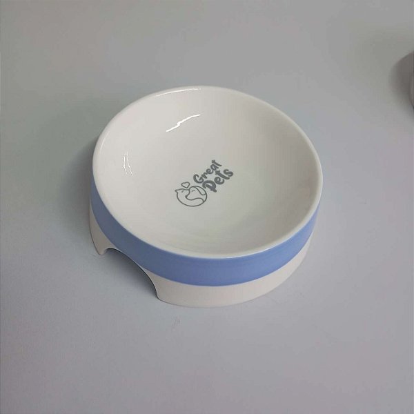 Comedouro de Cerâmica Curvo Great Pets 200 ml