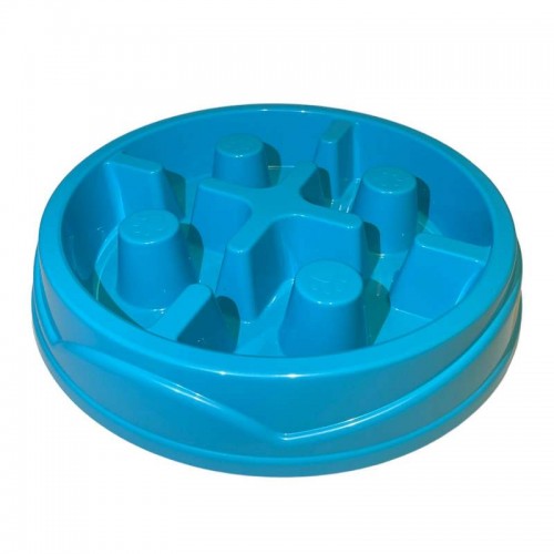 Comedouro Educativo Anti Stress Azul