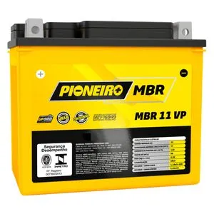 Bateria Pioneiro YTX12-BS MBR 11-VP F850GS Cb 1000 Ninja 650 Tdm 850