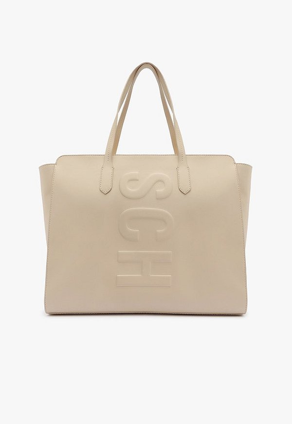 SCHUTZ BOLSA GRANDE SHOPPING NAPA CREME