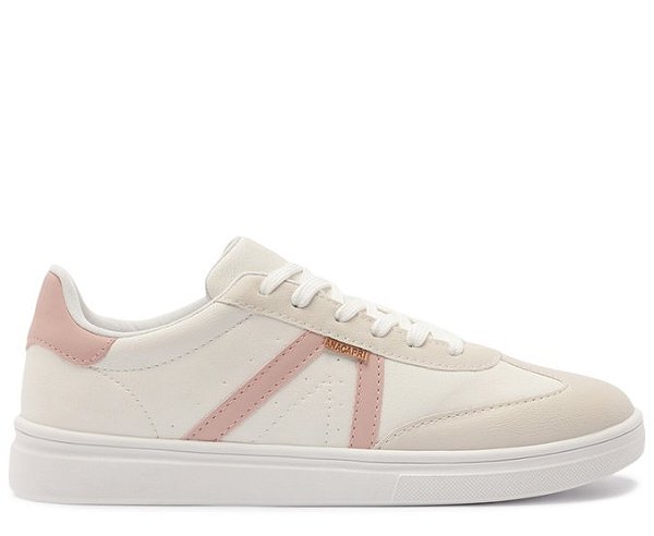 ANA CAPRI TÊNIS NAPA BRANCO/LABASTER/CANDY