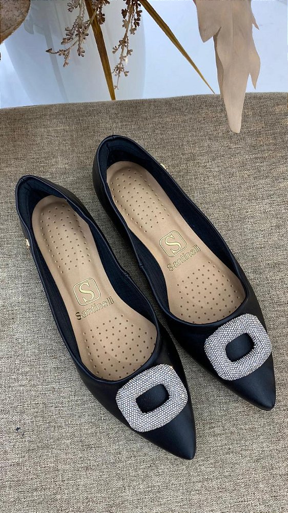 SANTINELLI SAPATILHA PRETA