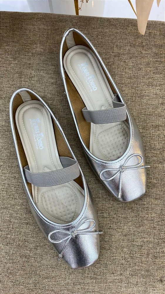 TERRITÓRIO SAPATILHA BONECA PRIME PRATA