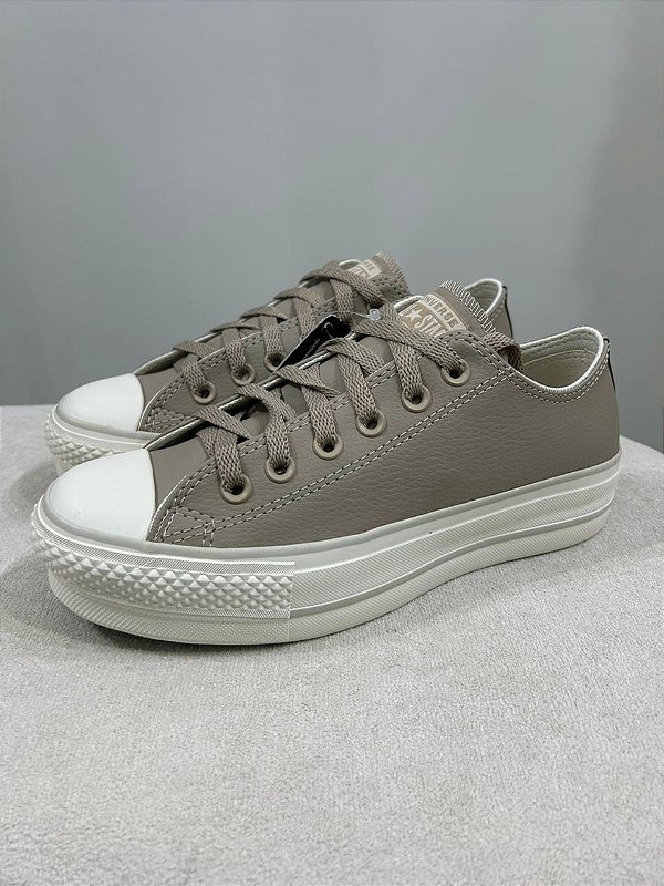 ALL STAR PLATAFORMA TAYLOR VERDE CARGO