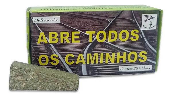 Defumador Abre Todos os Caminhos – Caixa com 20 Unidades
