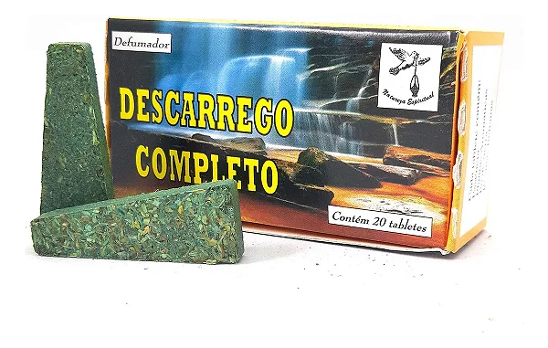 Defumador Natureza Descarrego Completo – Caixa com 20 Unidades