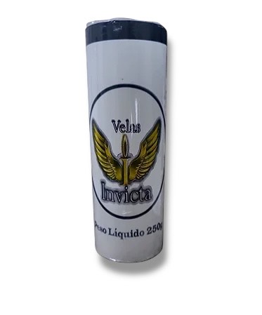 Vela Invicta Branca 250g – 7 Dias