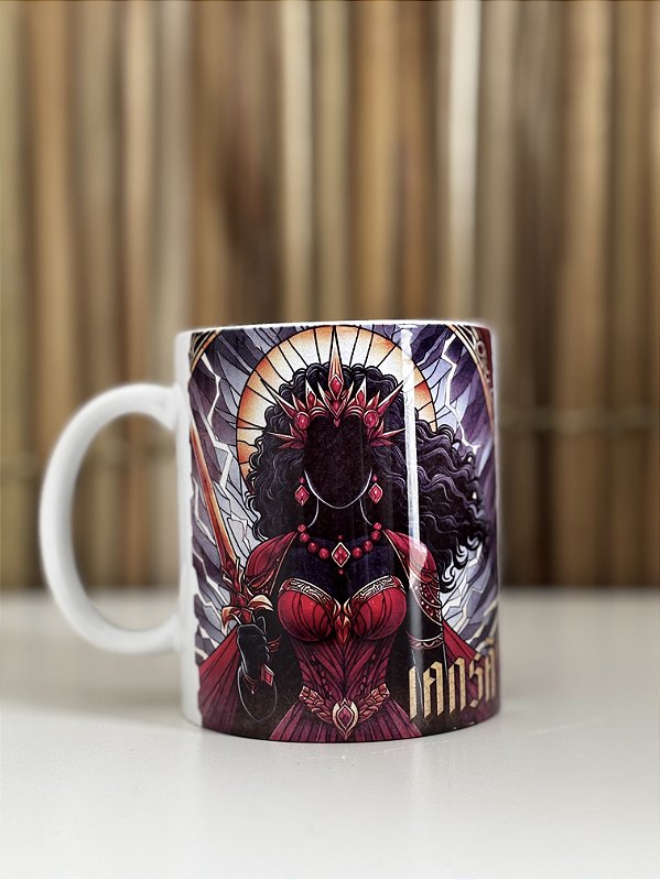CANECA DE PORCELANA IANSÃ