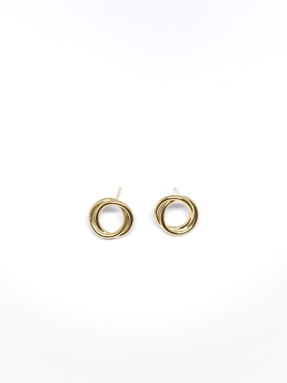 BRINCO ARG FRONTAL TORCIDA PEQ BANH OURO 18K - B02014