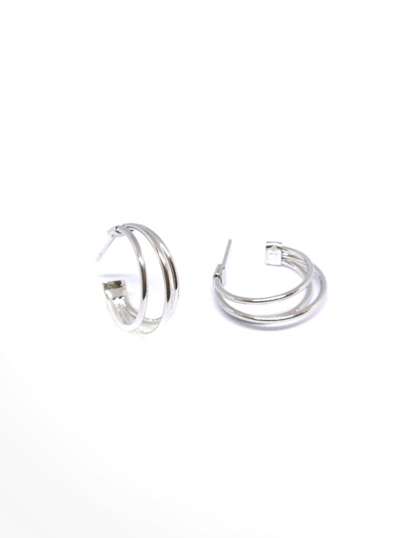 BRINCO 3 FIOS FINO RODIO BRANCO - BR2037