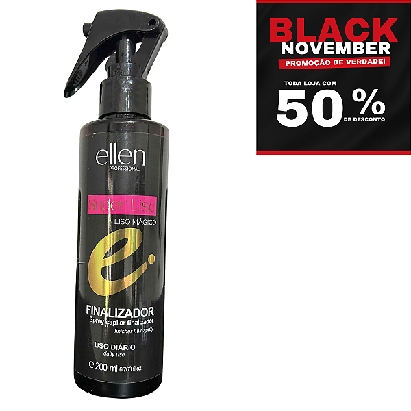 Spray super liso mágico - Quanto mais você usa, mais liso os fios ficam - Quanto mais você usa, mais liso os fios ficam - 200ml