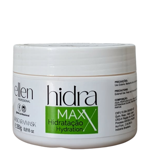 Máscara de hidratação MAXX ellen Professional 300g