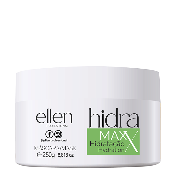 Máscara de hidratação profunda