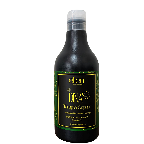 Shampoo DINA terapia capilar ellen Professiona - 500ml