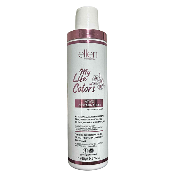 Ativo Restaurador My Life in Colors Pós Química - 300ml