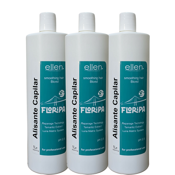 Combo Reestruturação Orgânica Floripa ellen Professional - 3 L