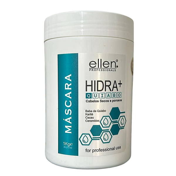 Máscara de Hidratação profissional HIDRA+ 1kg