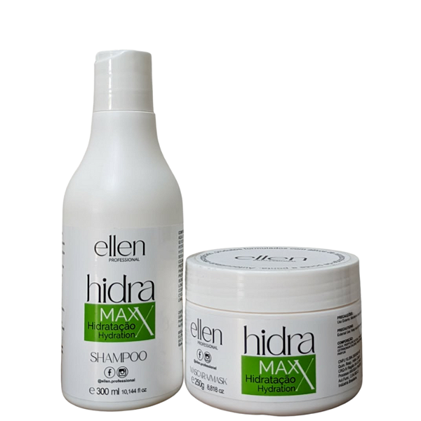 Kit Hidratação MAXX ellen Professional - 600g