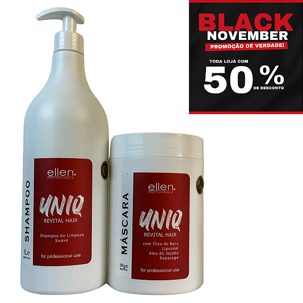 Kit de Nutrição Profissional - Reposição dos nutrientes perdidos - Elimina o ressecamento e potencializa o brilho espelhado - 2kg