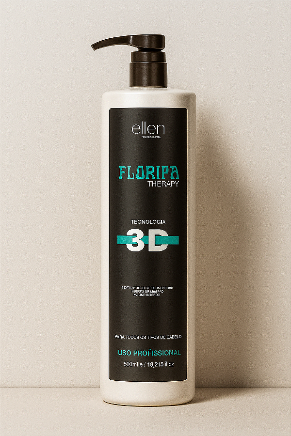 Reestruturador Floripa Therapy 1L – Realinhamento Capilar e Controle do Frizz